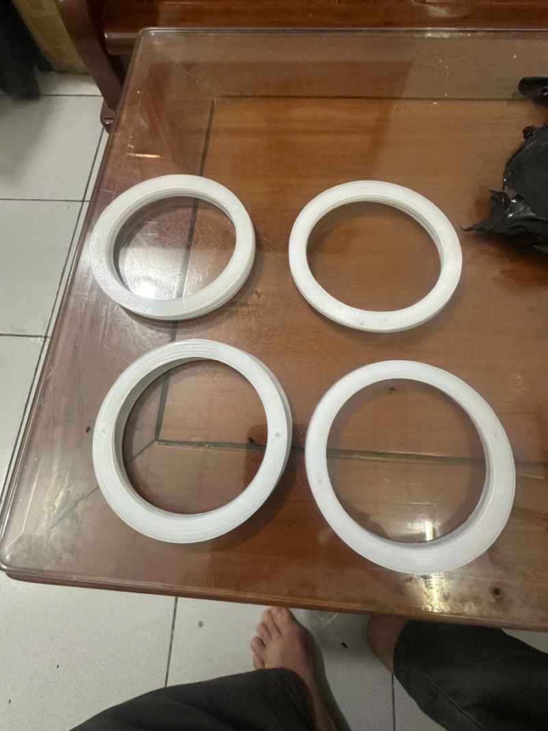 Vòng Oring silicon trong nắp bình thực phẩm